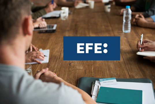 La Agrupación de Periodistas de UGT exige desbloquear la negociación colectiva en la Agencia EFE tras más de un año de parálisis negociación colectiva en la Agencia EFE