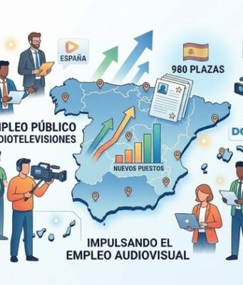 Las radiotelevisiones públicas impulsan el empleo: cerca de 1.000 plazas y nuevos puestos de trabajo en toda España