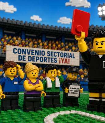 Tarjeta roja a los salarios bajos: exigimos jugar en Primera División laboral