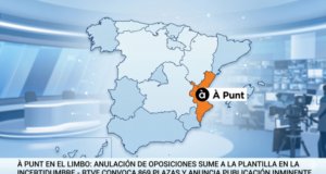 À Punt en el limbo: la anulación de las oposiciones sume a la plantilla en la incertidumbre