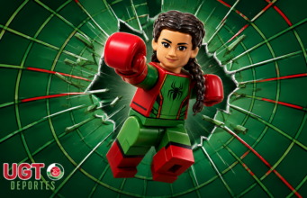 Trabajar en el sector deportivo no debería exigir superpoderes Superheroína lego rompiendo la telaraña de la precariedad del sector de instalaciones deportivas y gimnasios